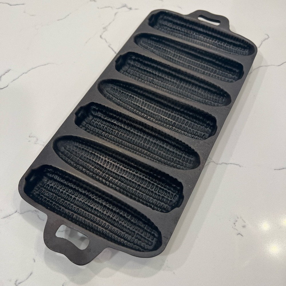 Vintage Birmingham Stove & Range Cast Iron Cornbread Pan